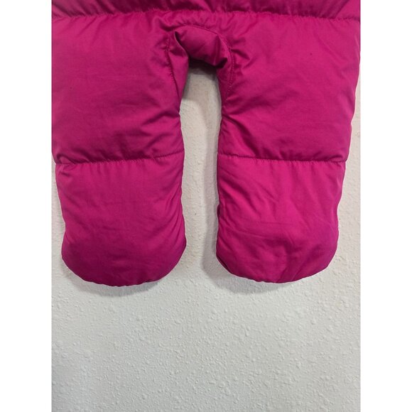 Columbia Baby Girls Snuggly Bunny Bunting Hooded Snowsuit - Size 12-18 Months - Picture 8 of 11